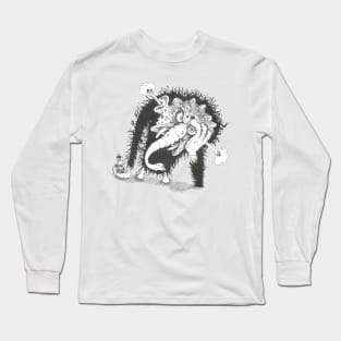 Hairy Monster Long Sleeve T-Shirt